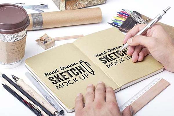 Free Sketch Mockups – Download For Free Photoshop Mockups